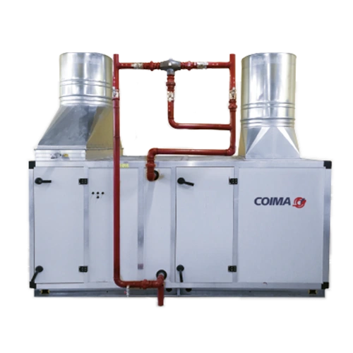 Unidades de tratamiento de aire para presurización, calefacción y refrigeración